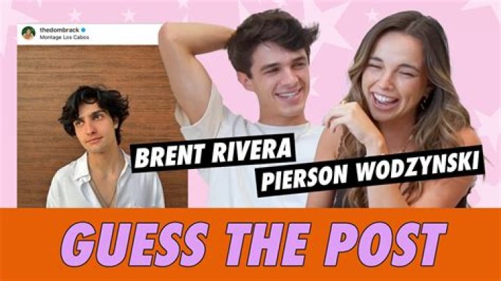 Discover The Secrets Of Brent Rivera And Pierson Wodzynski's Enduring Connection