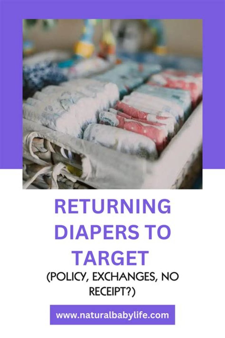 How To Effortlessly Return Diapers To Target (Even Without A Receipt)