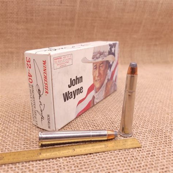 What caliber Winchester did John Wayne use?